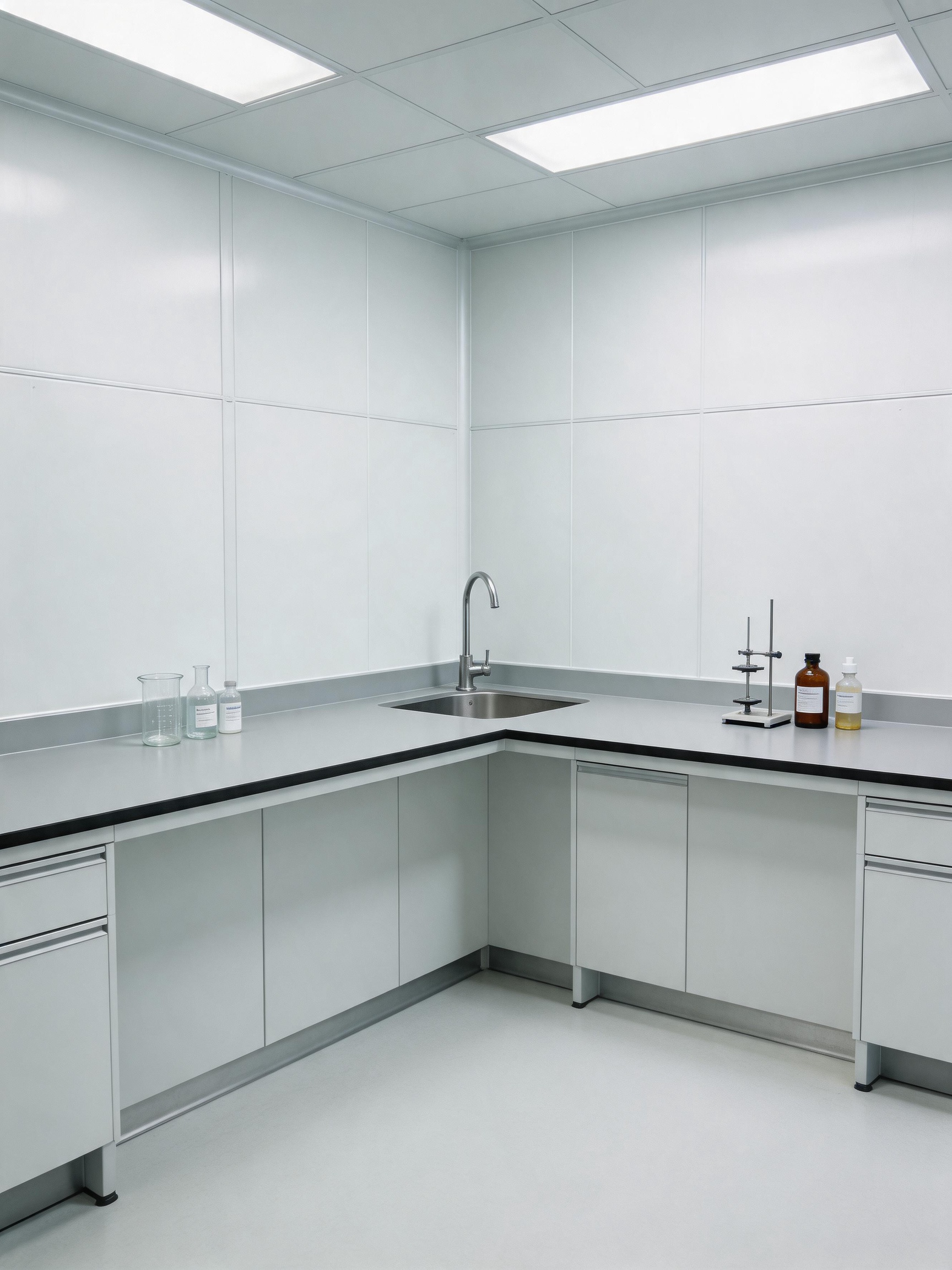Reference materials and electronics testing laboratory workstation