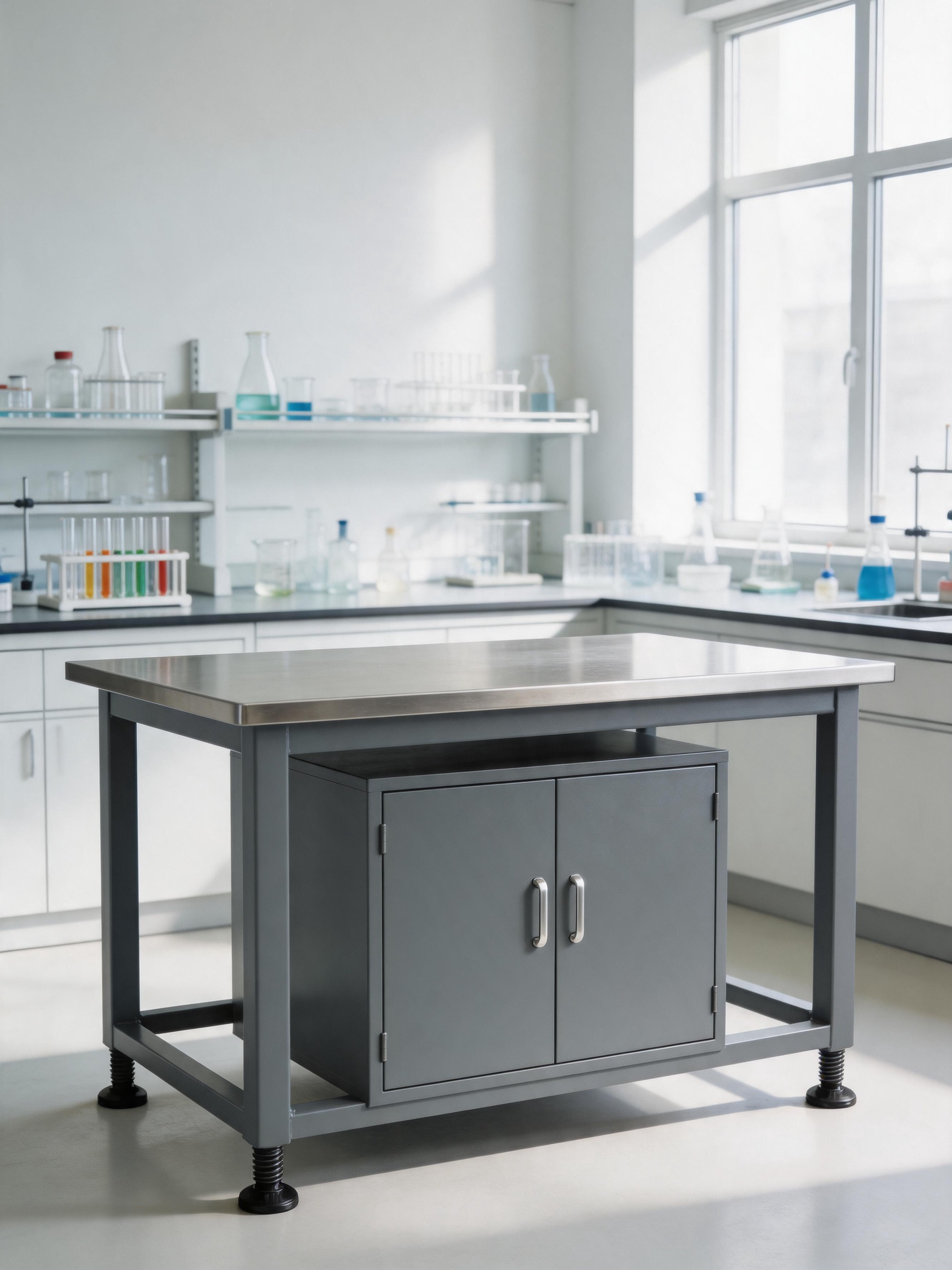 Reference robust independent laboratory worktable for rare-earth materials research